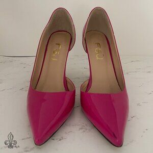 ❤️F5J Pink J heel❤️